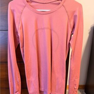 lululemon athletica Coral Long Sleeve Top